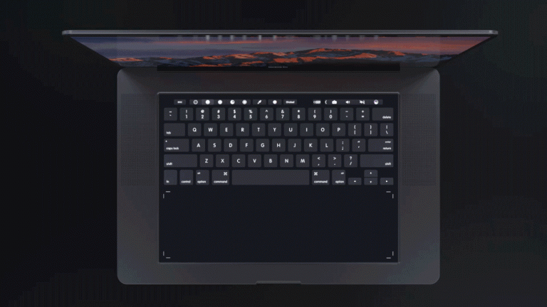 La nueva Macbook Pro no tiene teclado ¡y es genial!