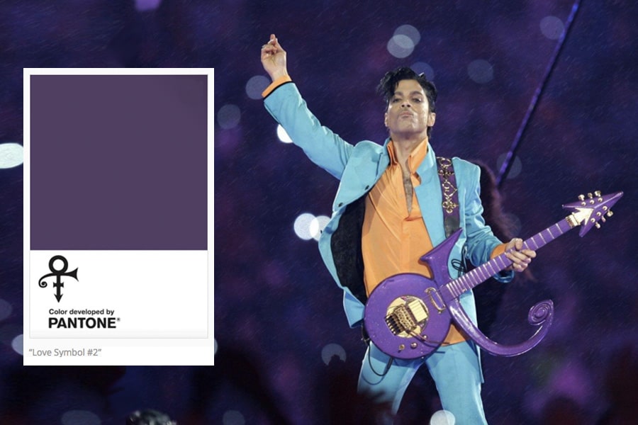 Nuevo color Pantone creado en honor al legendario Prince /// El blog de aleare.design