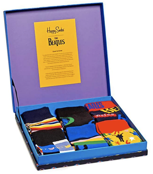 Happy socks The Beatles: medias/calcetines -- El blog de aleare.design