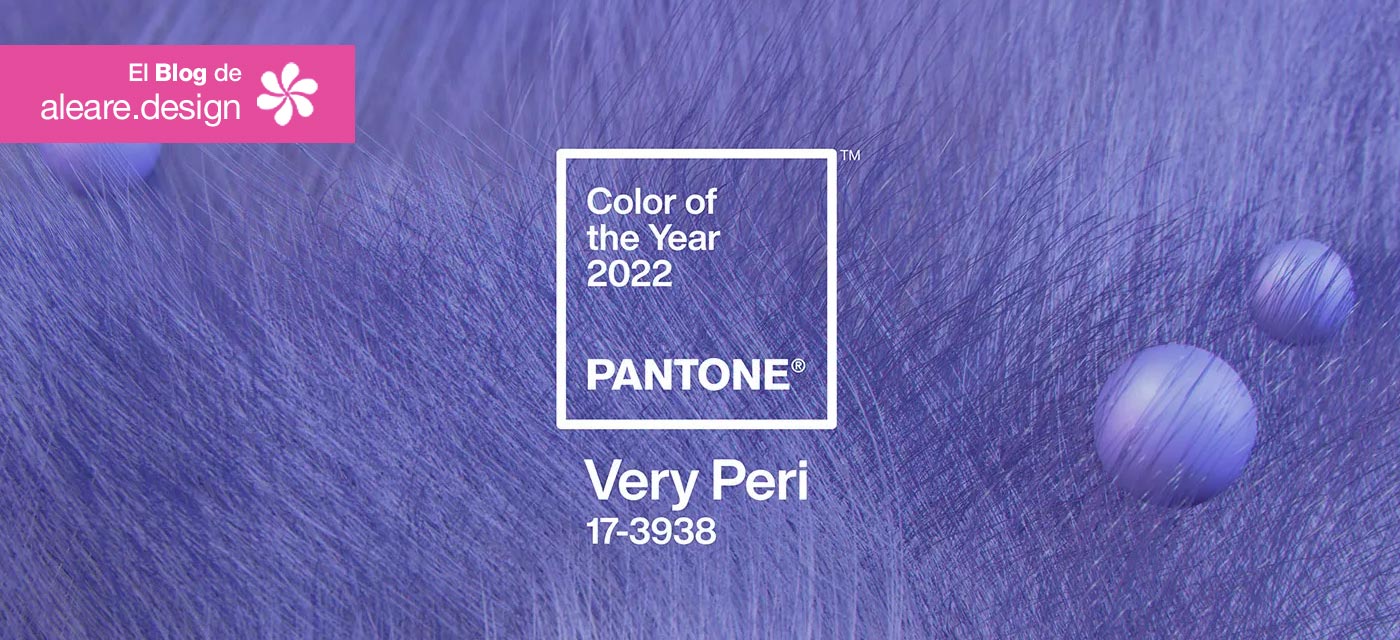 Pantone Color del año 2022 Very Peri -- El Blog de Aleare Design